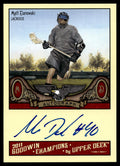 Matt Danowski 2011 Upper Deck Goodwin Champions Autographs #A-MD
