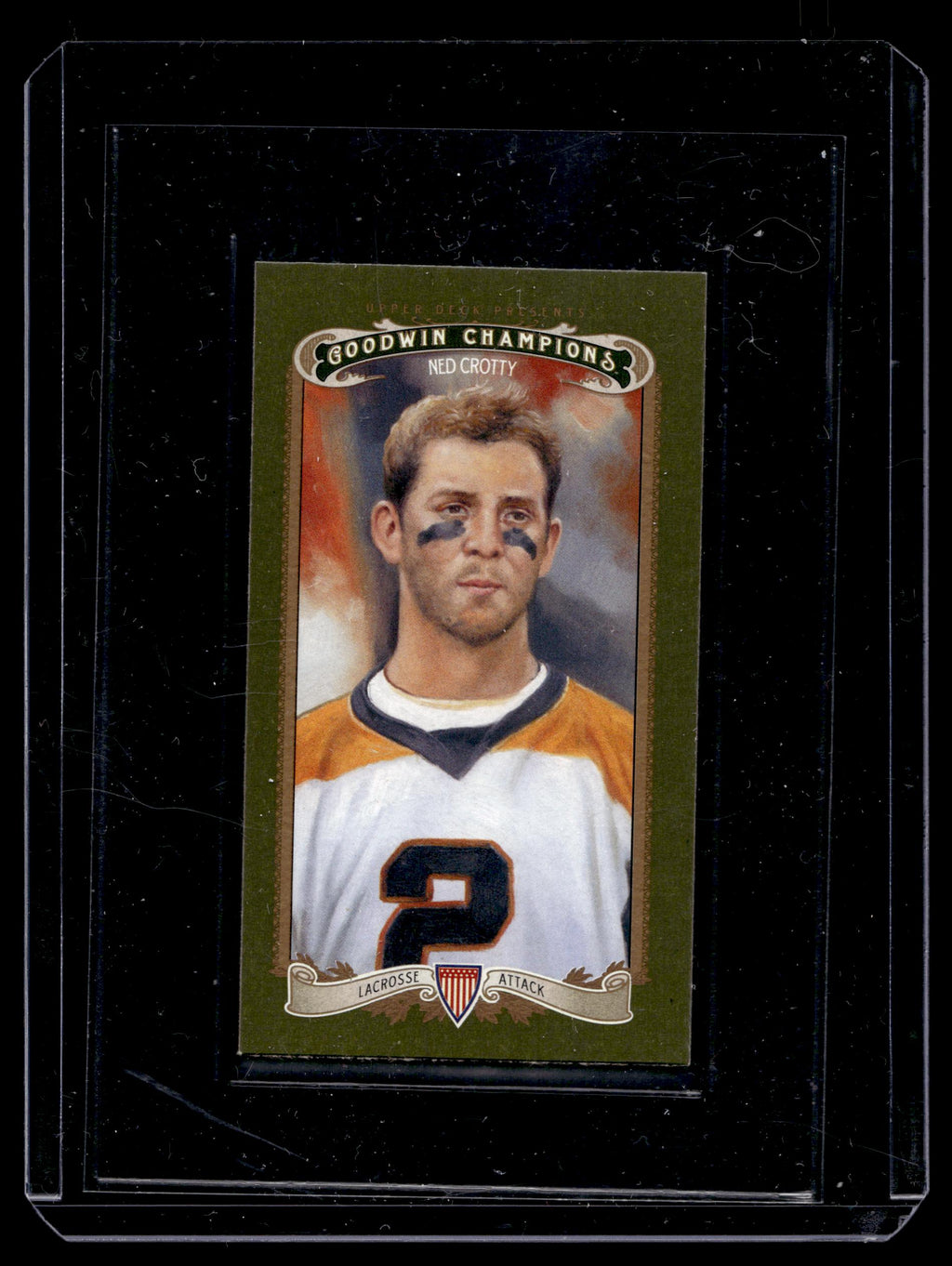Ned Crotty 2012 Upper Deck Goodwin Champions Mini Green #64