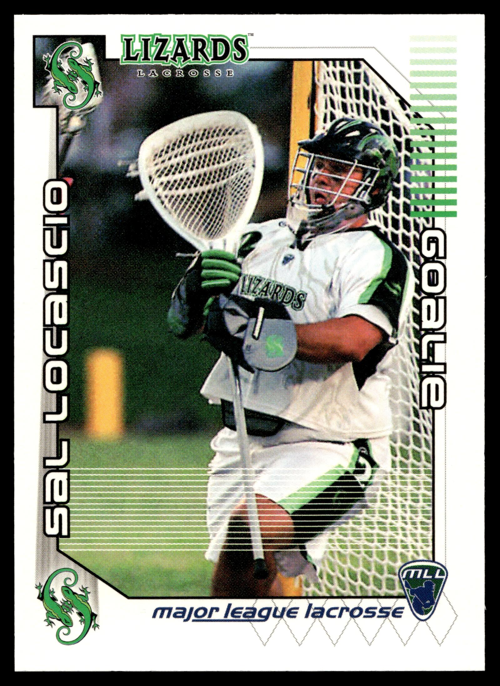 Sal Locascio 2001 Major League Lacrosse Long Island Lizards #2