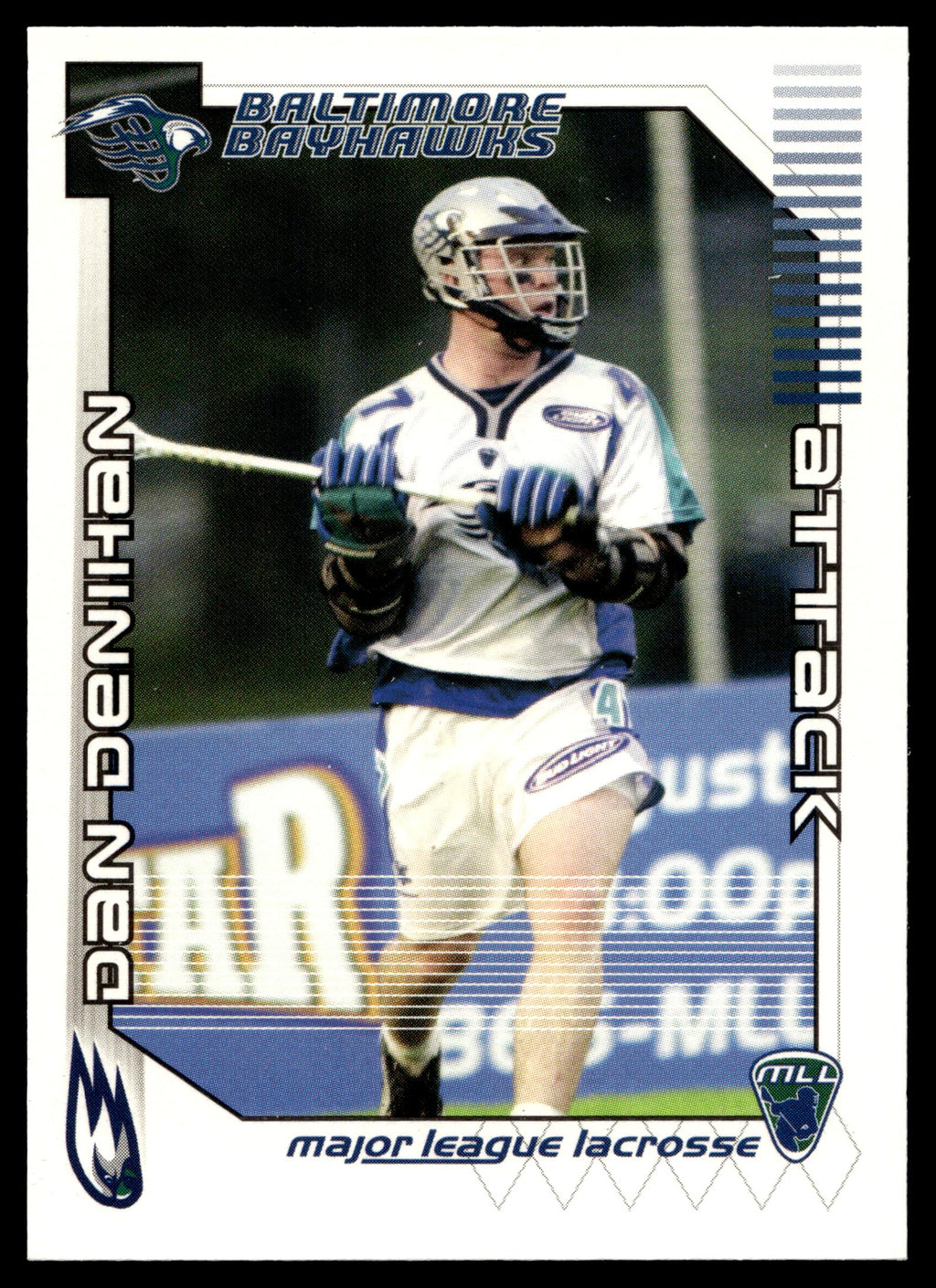 Dan Denihan 2001 Major League Lacrosse Baltimore Bayhawks #47