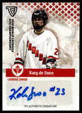 Katy de Snoo 2024 TFL WBLC Team Canada Base Auto
