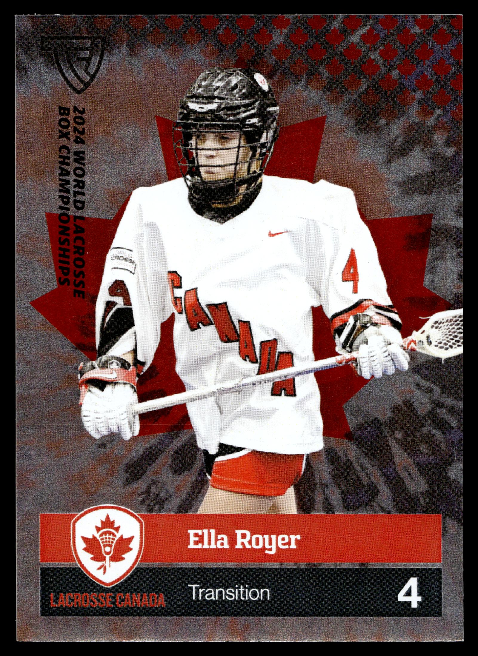 Ella Royer 2024 TFL WBLC Team Canada Tie Dye