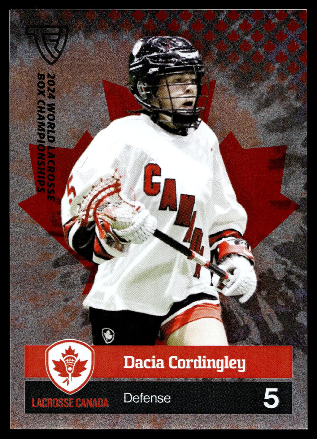 Dacia Cordingley 2024 TFL WBLC Team Canada Tie Dye