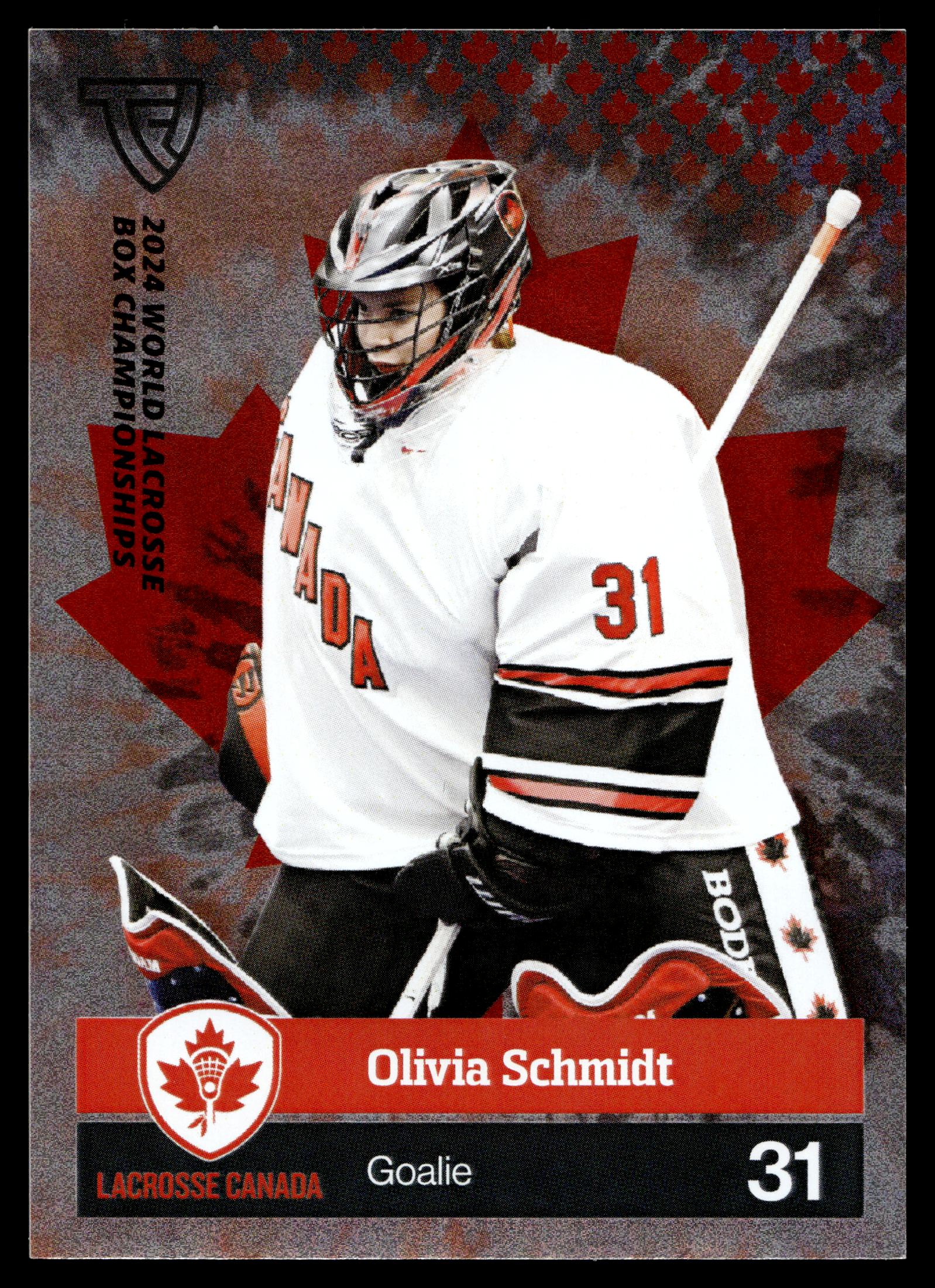Olivia Schmidt 2024 TFL WBLC Team Canada Tie Dye