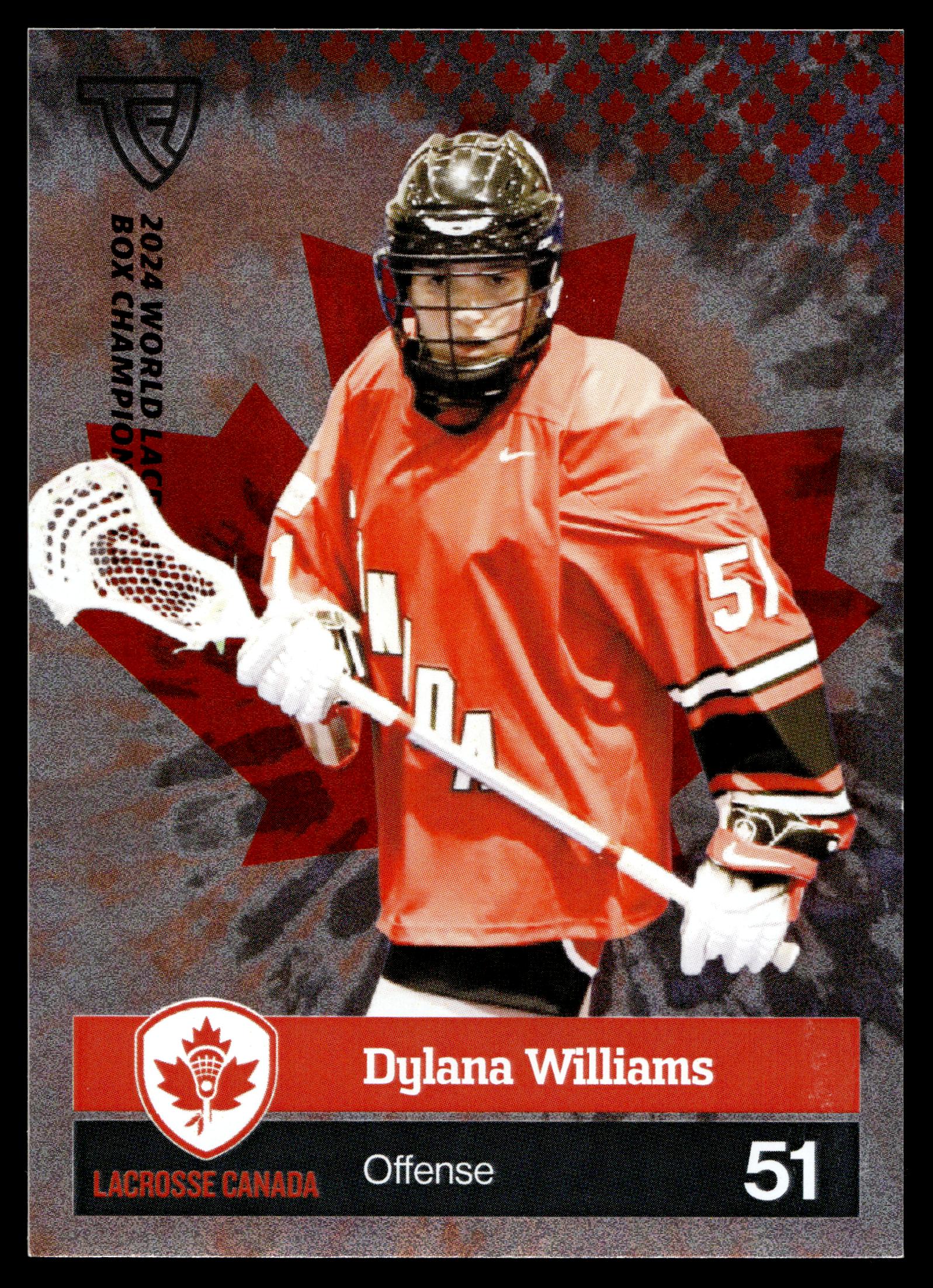 Dylana Williams 2024 TFL WBLC Team Canada Tie Dye