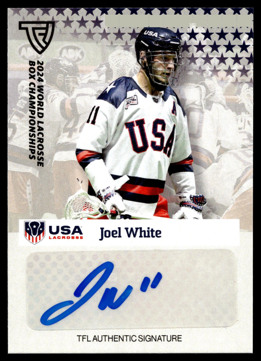Joel White 2024 TFL WBLC Team USA Base Auto