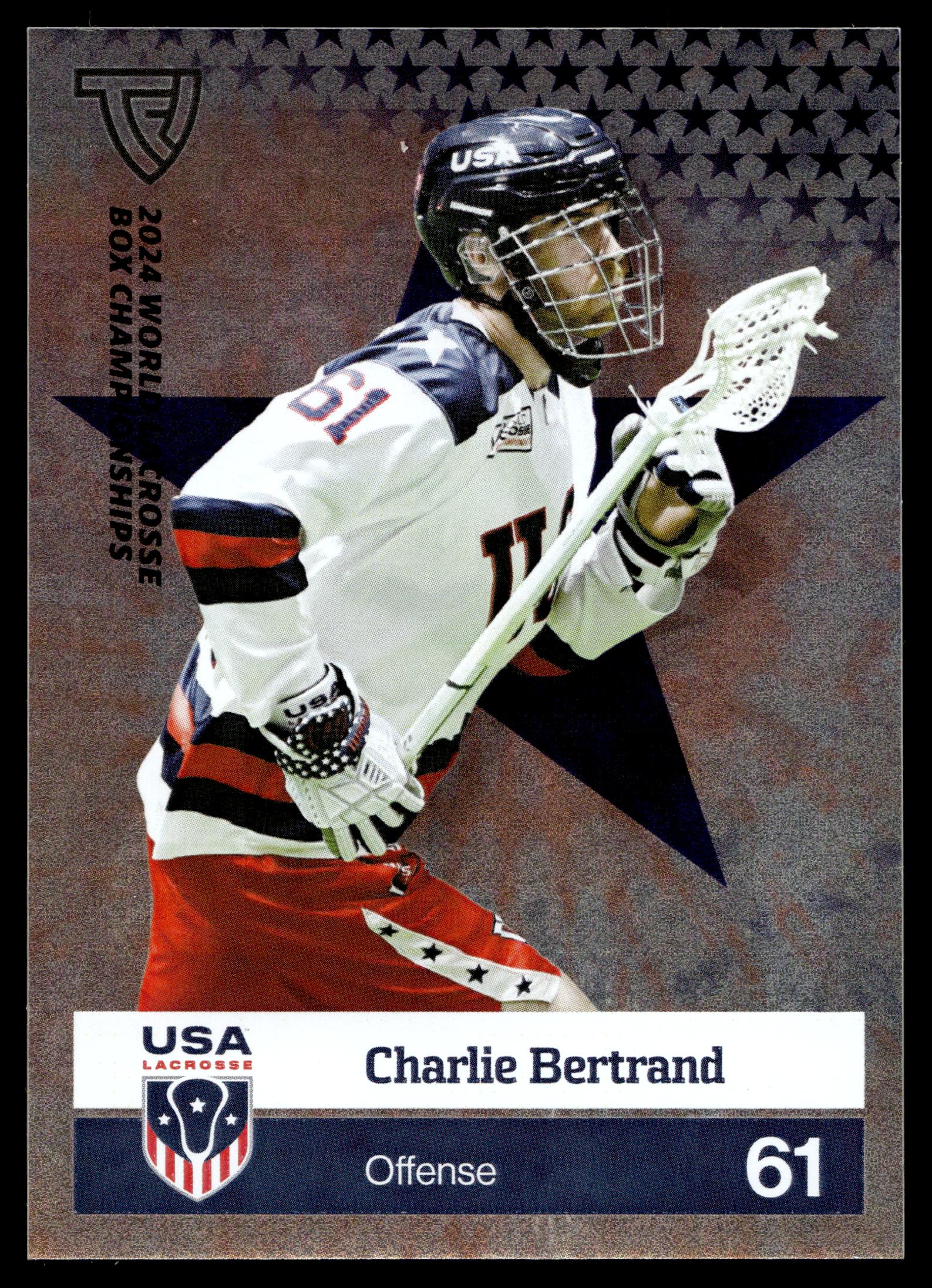 Charlie Bertrand 2024 TFL WBLC Team USA Tie Dye