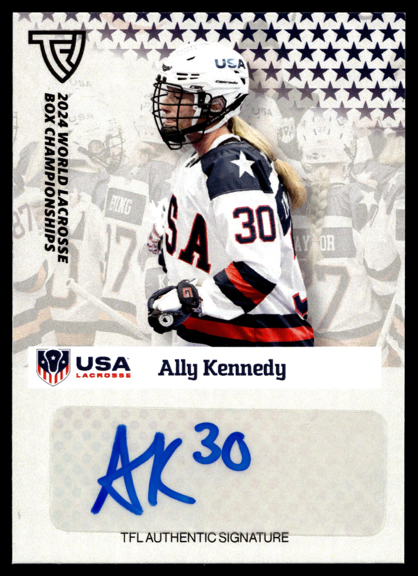 Ally Kennedy 2024 TFL WBLC Team USA Base Auto