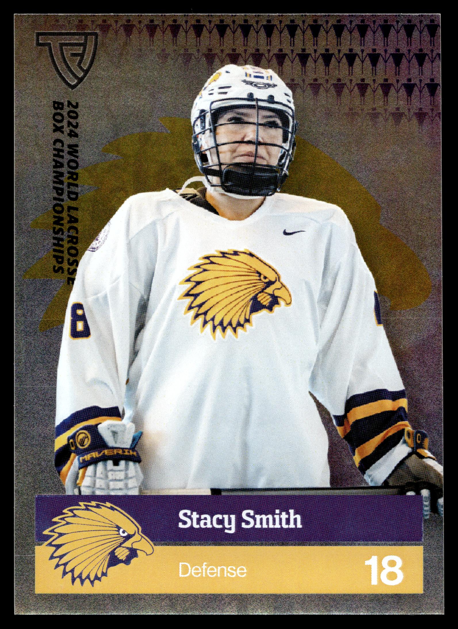 Stacy Smith 2024 TFL WBLC Team Haudenosaunee Tie Dye