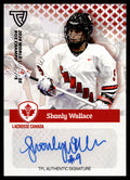 Shonly Wallace 2024 TFL WBLC Team Canada Base Auto