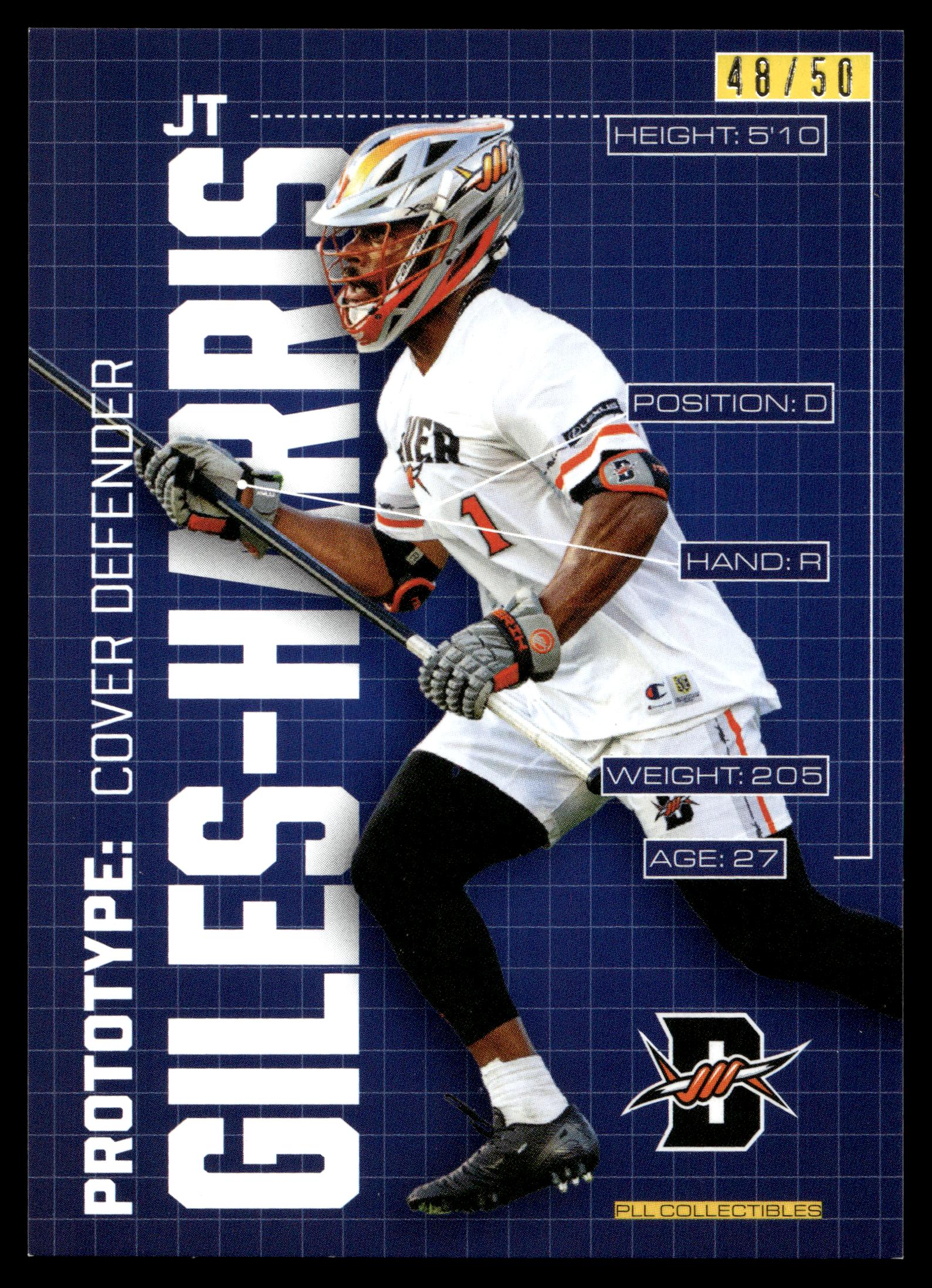 JT Giles-Harris 2025 PLL Flsgship Denver Outlaws Prototypes 48/50