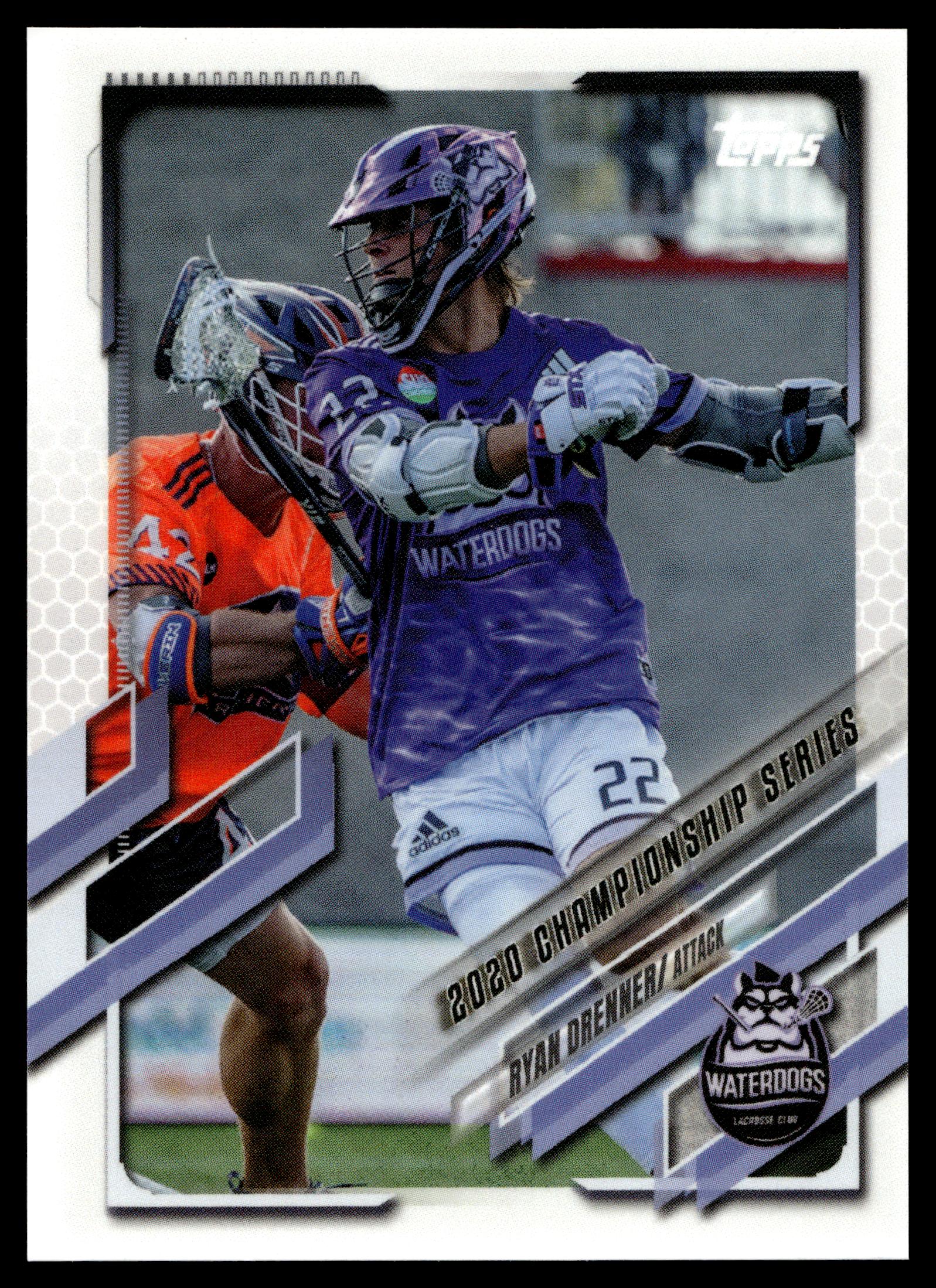 Ryan Drenner 2021 Topps PLL First Edition Waterdogs #42