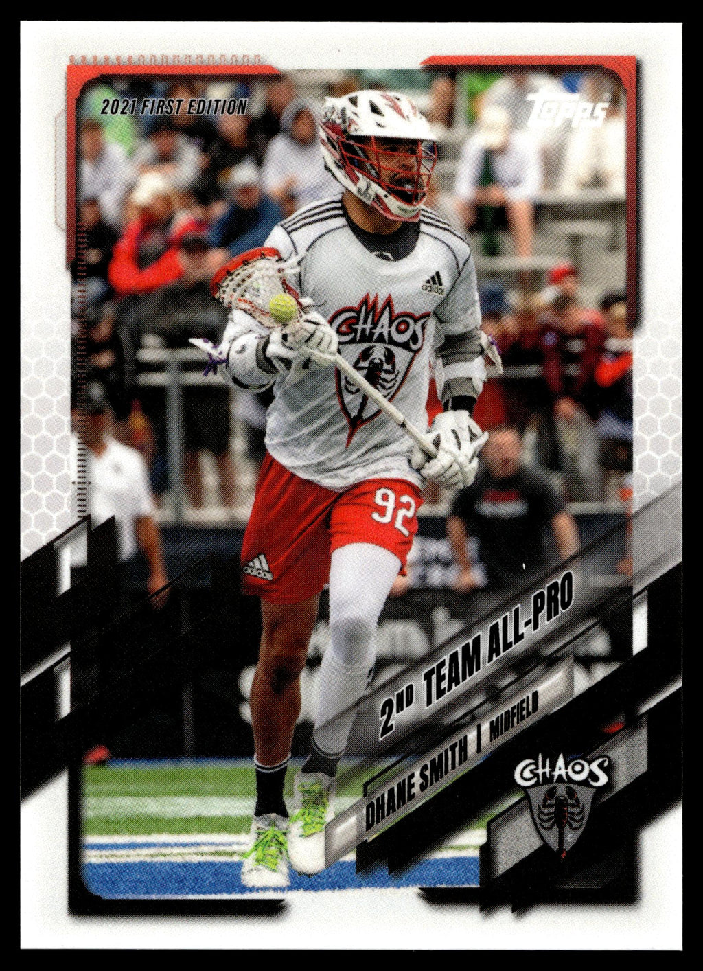 Dhane Smith 2021 Topps PLL First Edition Chaos #48