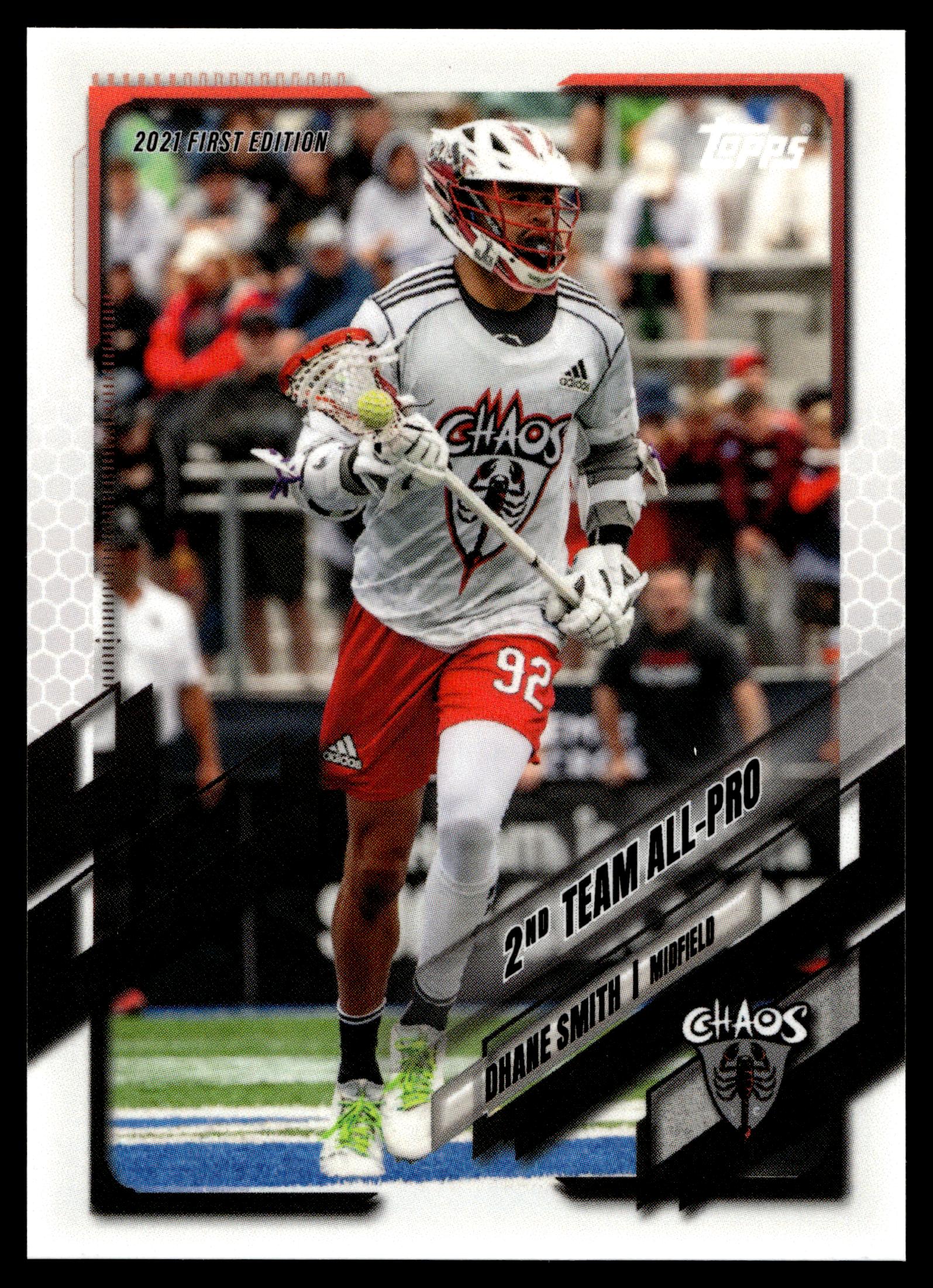 Dhane Smith 2021 Topps PLL First Edition Chaos #48