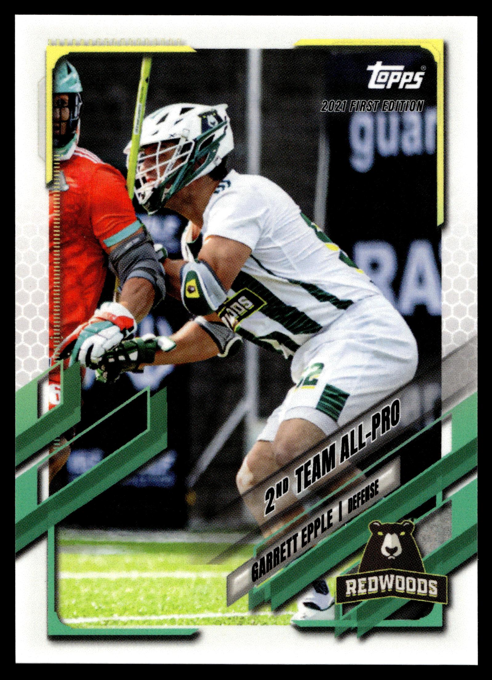 Garrett Epple 2021 Topps PLL First Edition Redwoods #50