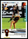 Alex Mazzone 2025 PLL Flagship Maryland Whipsnakes Blue 85/99 #30
