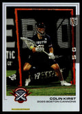 Colin Kirst 2025 PLL Flagship Boston Cannons Rainbow Foil #135
