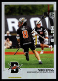 Nick Grill 2025 PLL Flagship Denver Outlaws Rainbow Foil #97