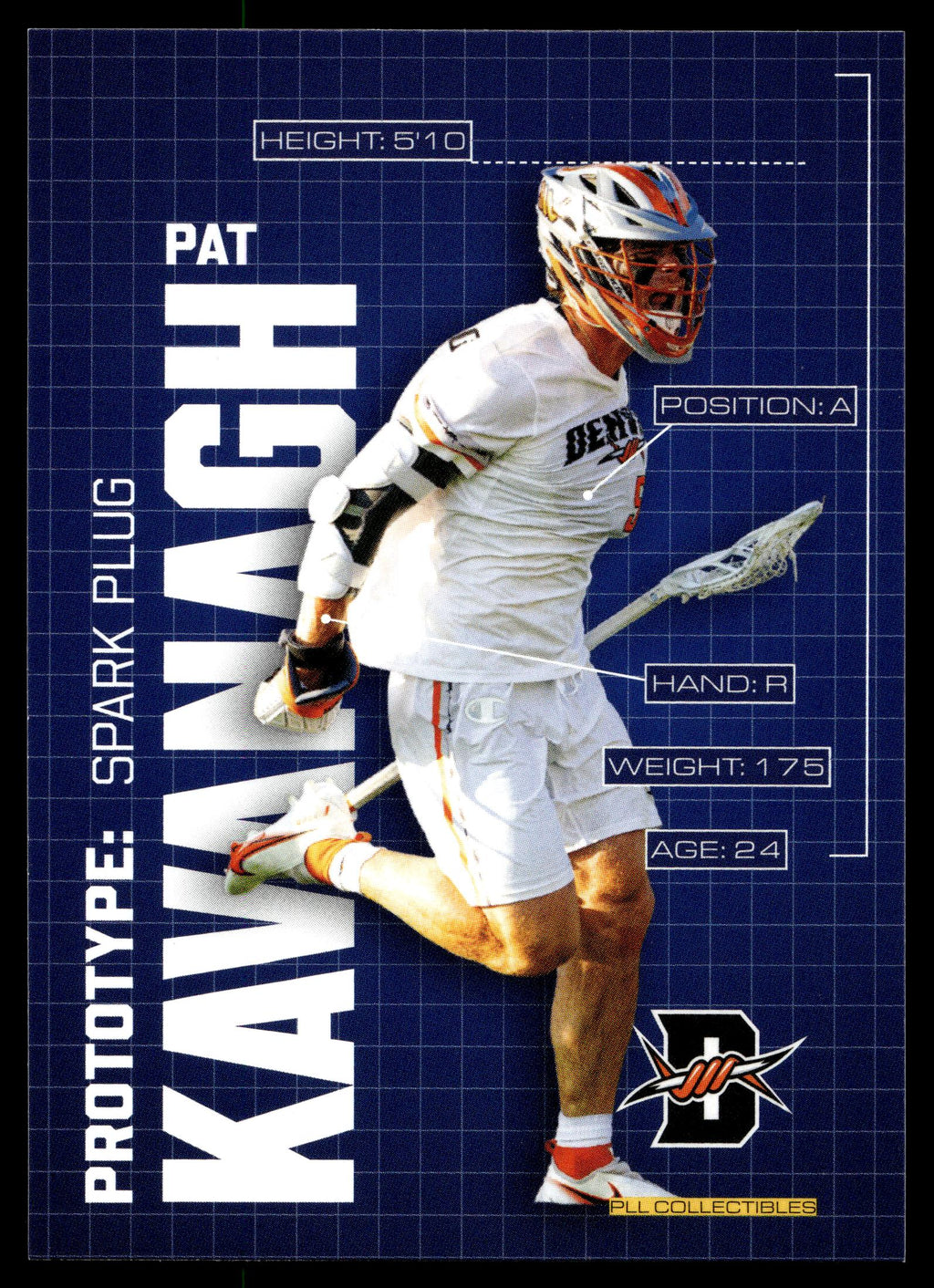 Pat Kavanagh 2025 PLL Flagship Denver Outlaws Prototypes