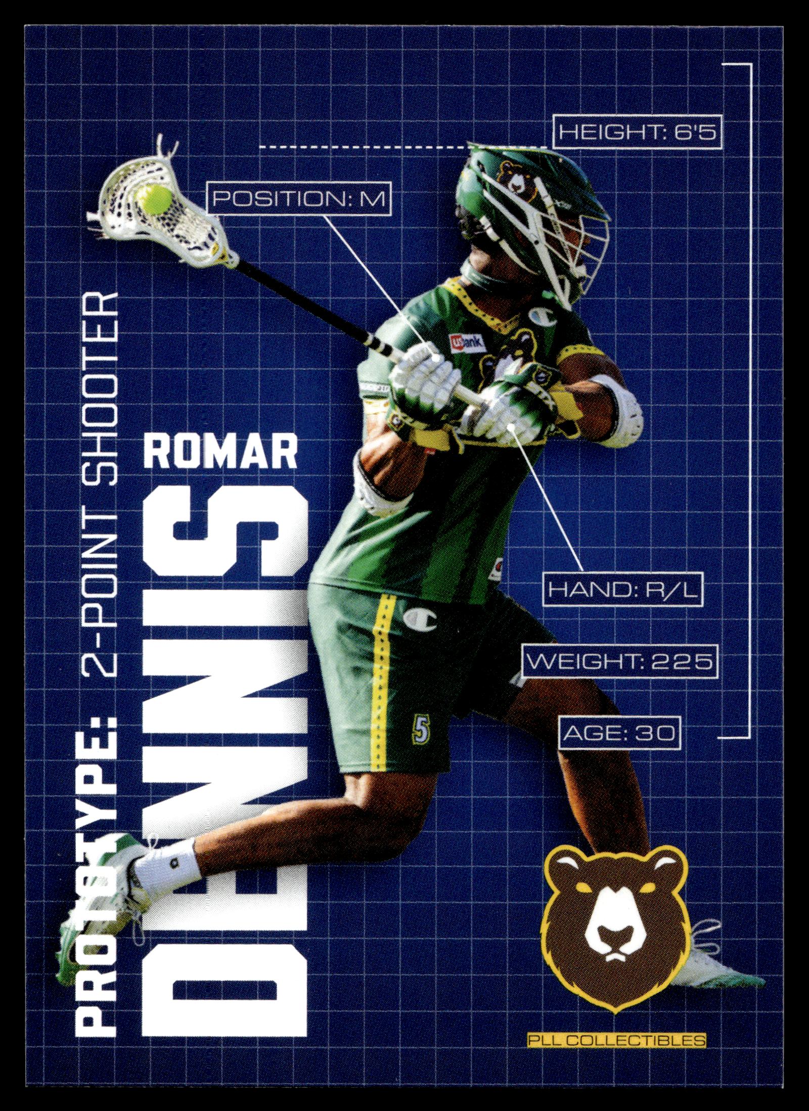 Romar Dennis 2025 PLL Flagship California Redwoods Prototypes