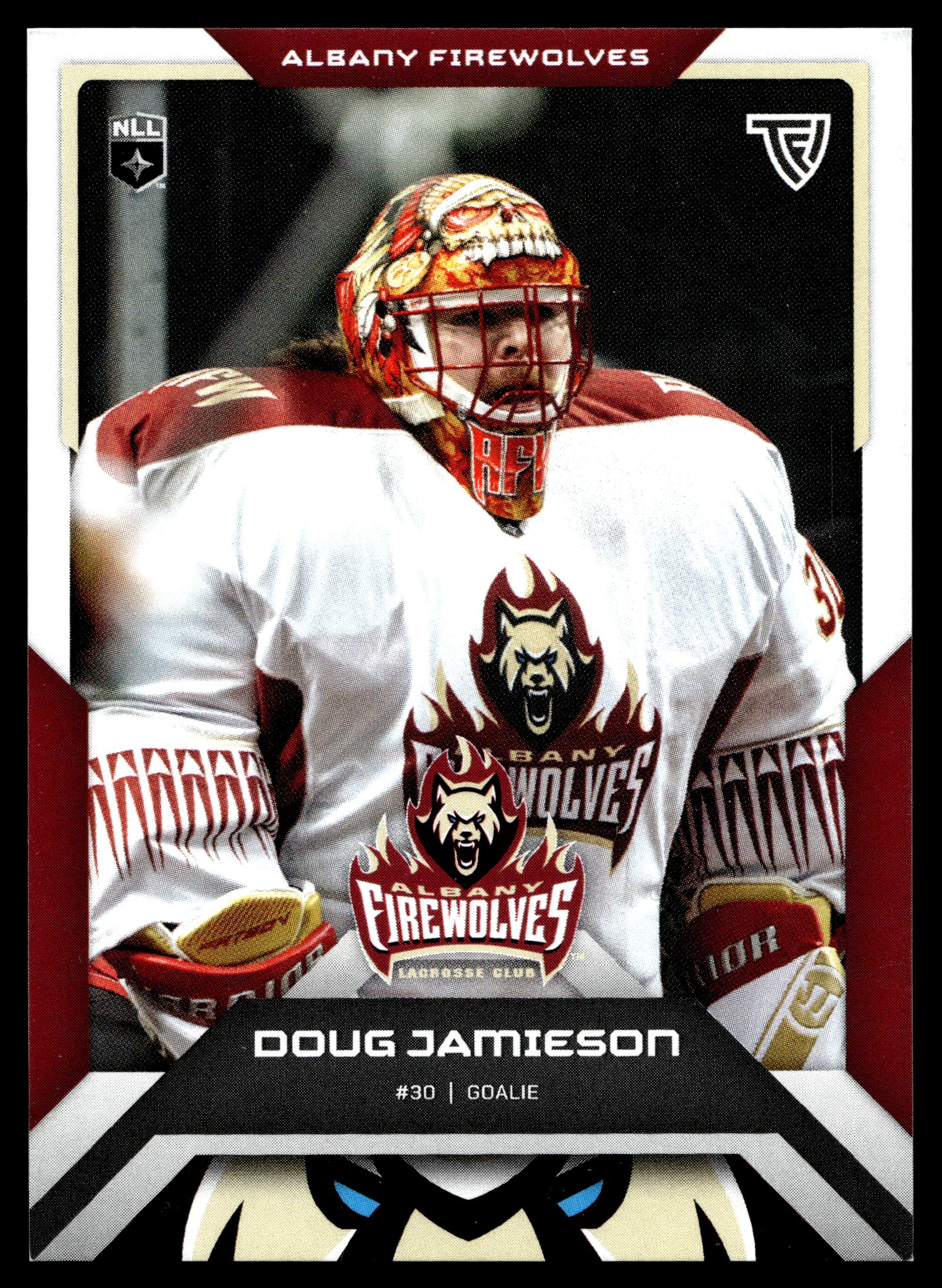 Doug Jamieson 2025 TFL Sports NLL Albany Firewolves Color Match #8