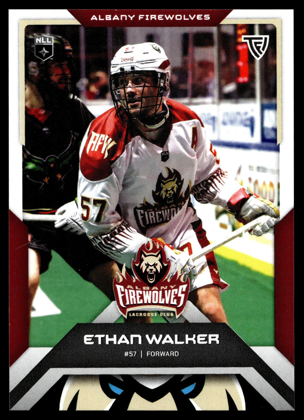 Ethan Walker 2025 TFL Sports NLL Albany Firewolves Color Match #11