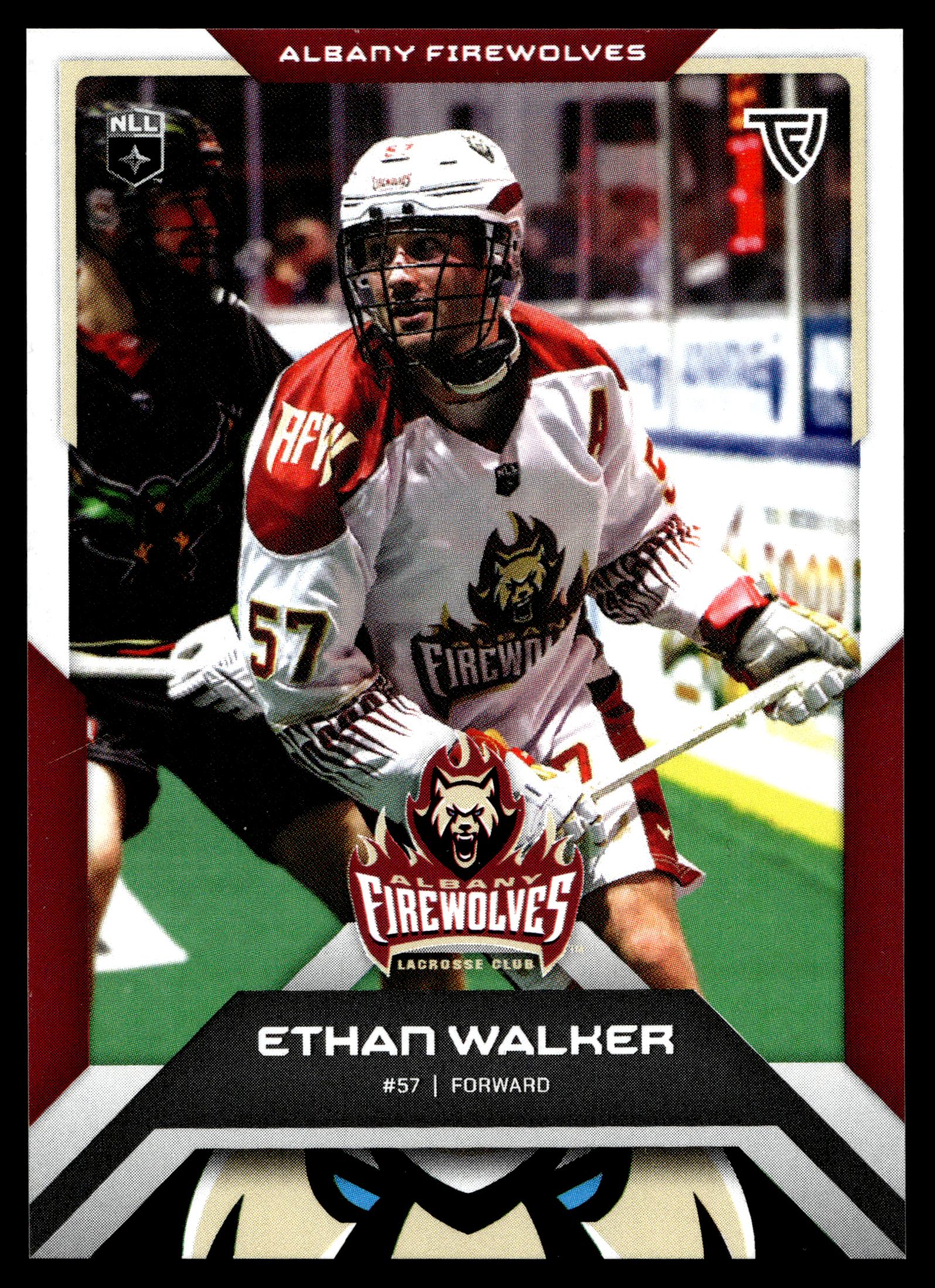 Ethan Walker 2025 TFL Sports NLL Albany Firewolves Color Match #11