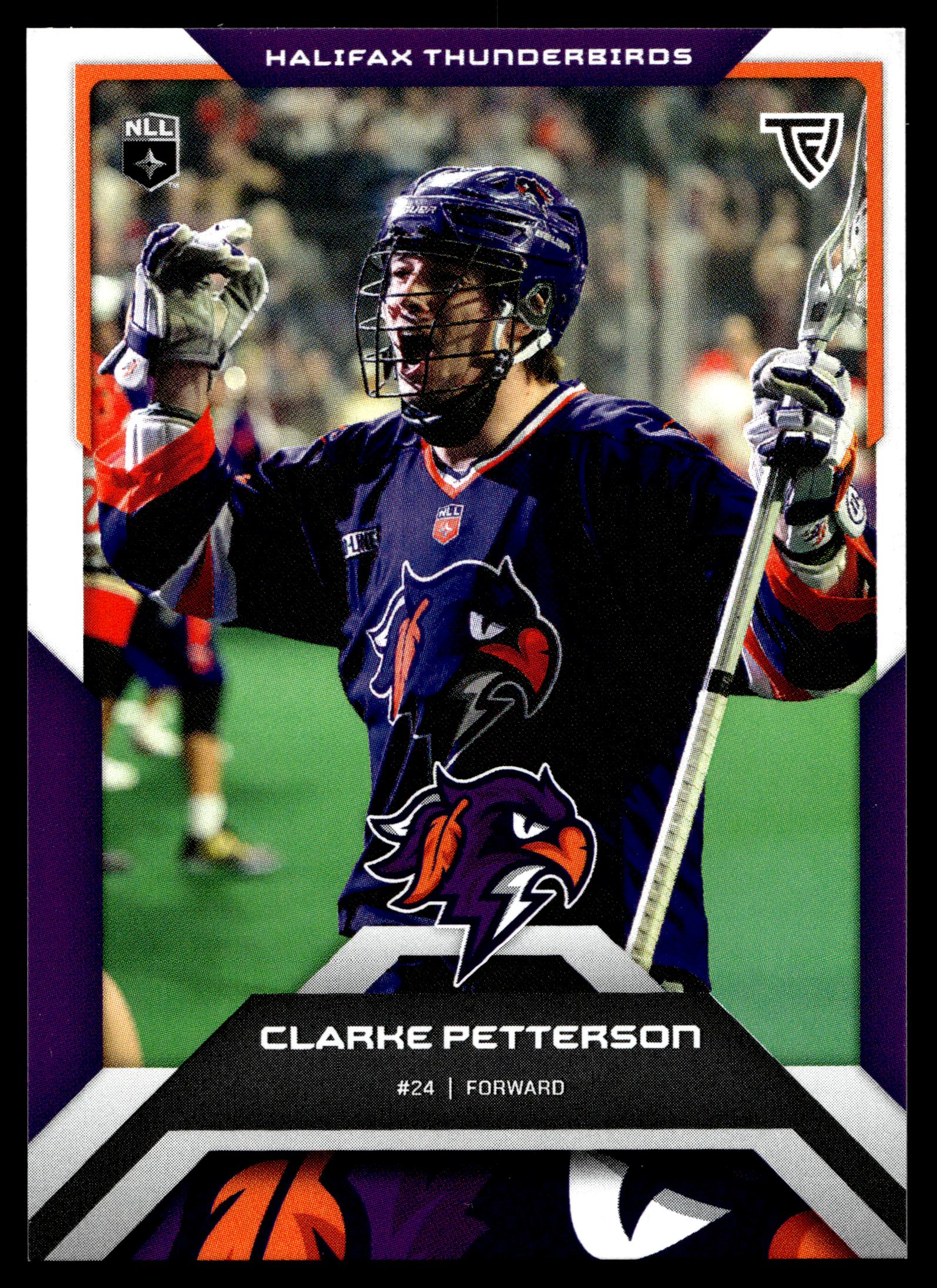 Clarke Petterson 2025 TFL Sports NLL Halifax Thunderbirds Color Match #39