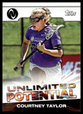 Courtney Taylor 2022 Topps Athletes Unlimited - Unlimited Potential #UP-4