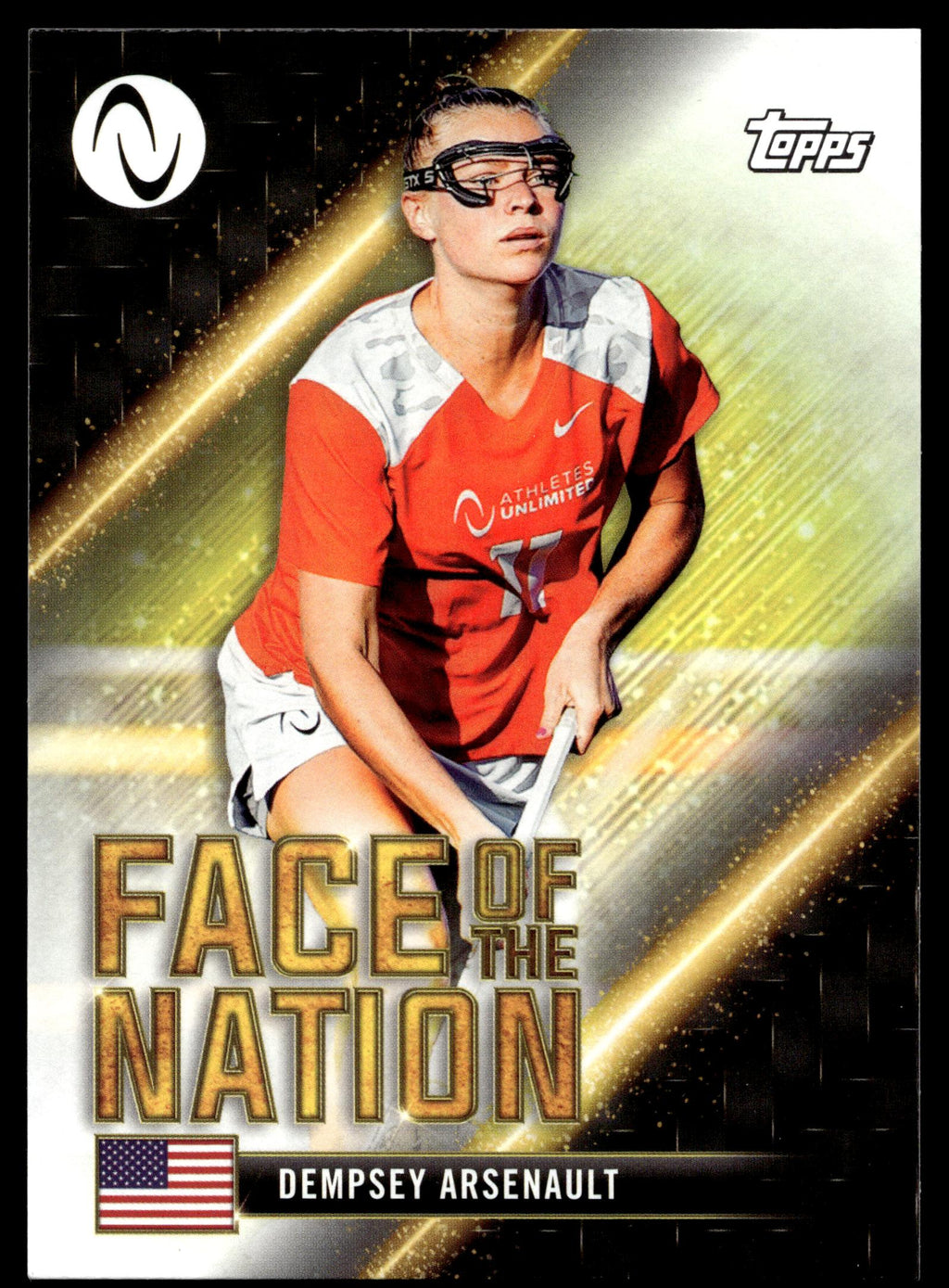 Dempsey Arsenault 2022 Topps Athletes Unlimited Face of the Nation #FN-15