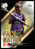 Aurora Cordingley 2022 Topps Athletes Unlimited Face of the Nation #FN-16