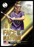 Charlotte North 2022 Topps Athletes Unlimited Face of the Nation #FN-19