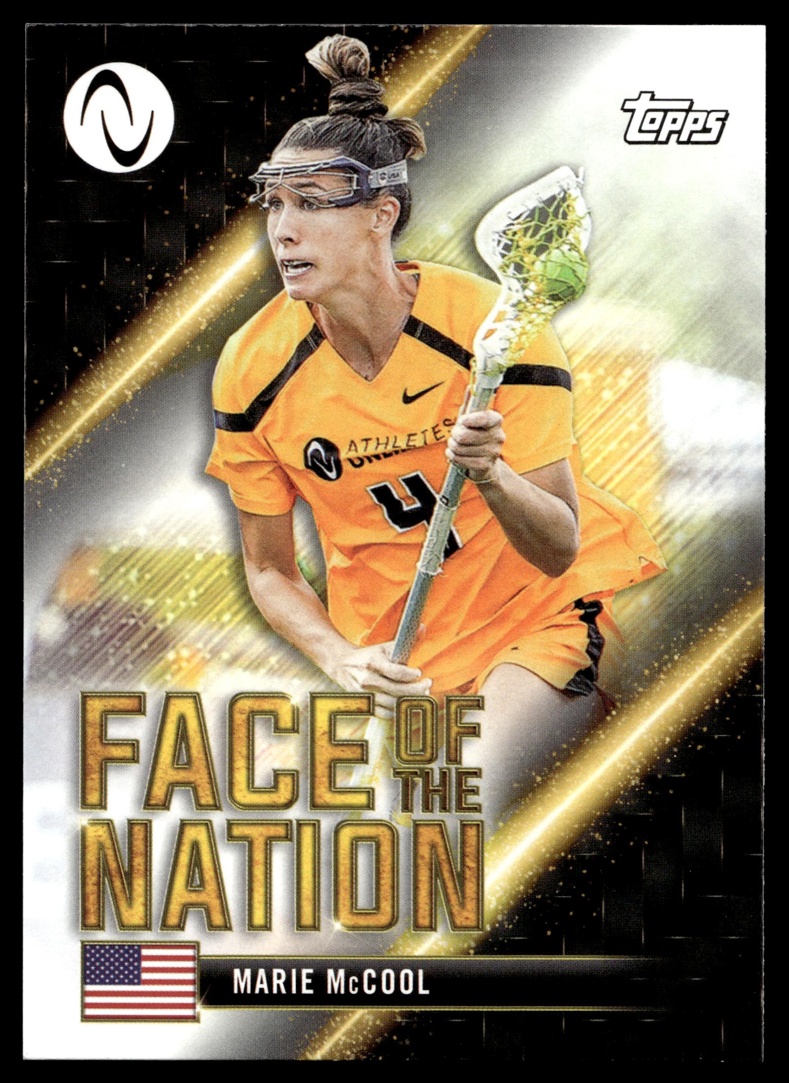 Marie McCool 2022 Topps Athletes Unlimited Face of the Nation #FN-21