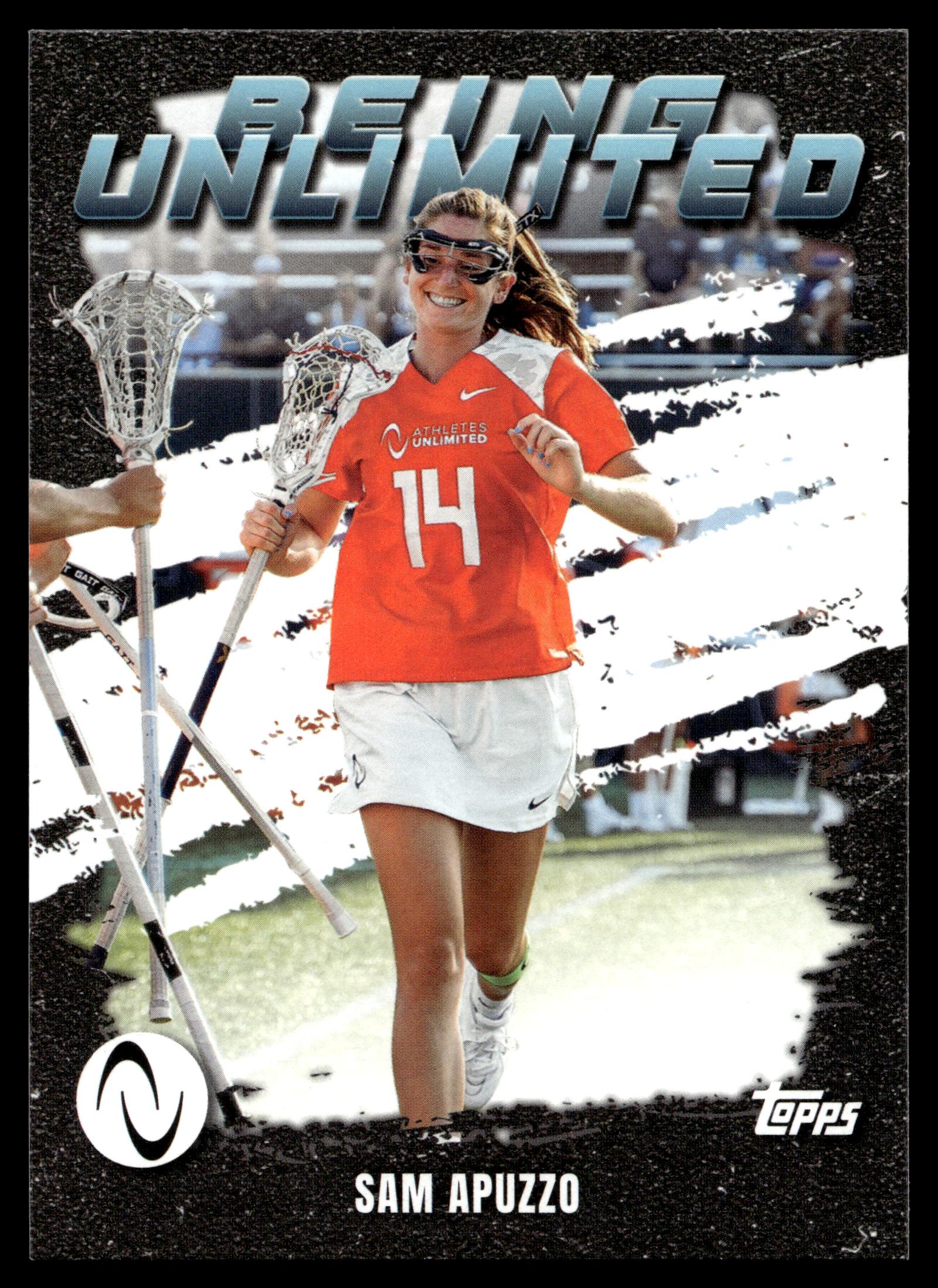 Sam Apuzzo 2022 Topps Athletes Unlimited Being Unlimited #BU-13
