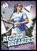 Amanda Johansen 2022 Topps Athletes Unlimited Record Breakers #RB-18