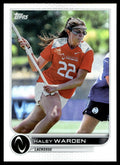 Haley Warden 2022 Topps Athletes Unlimited Rainbow Foil #23