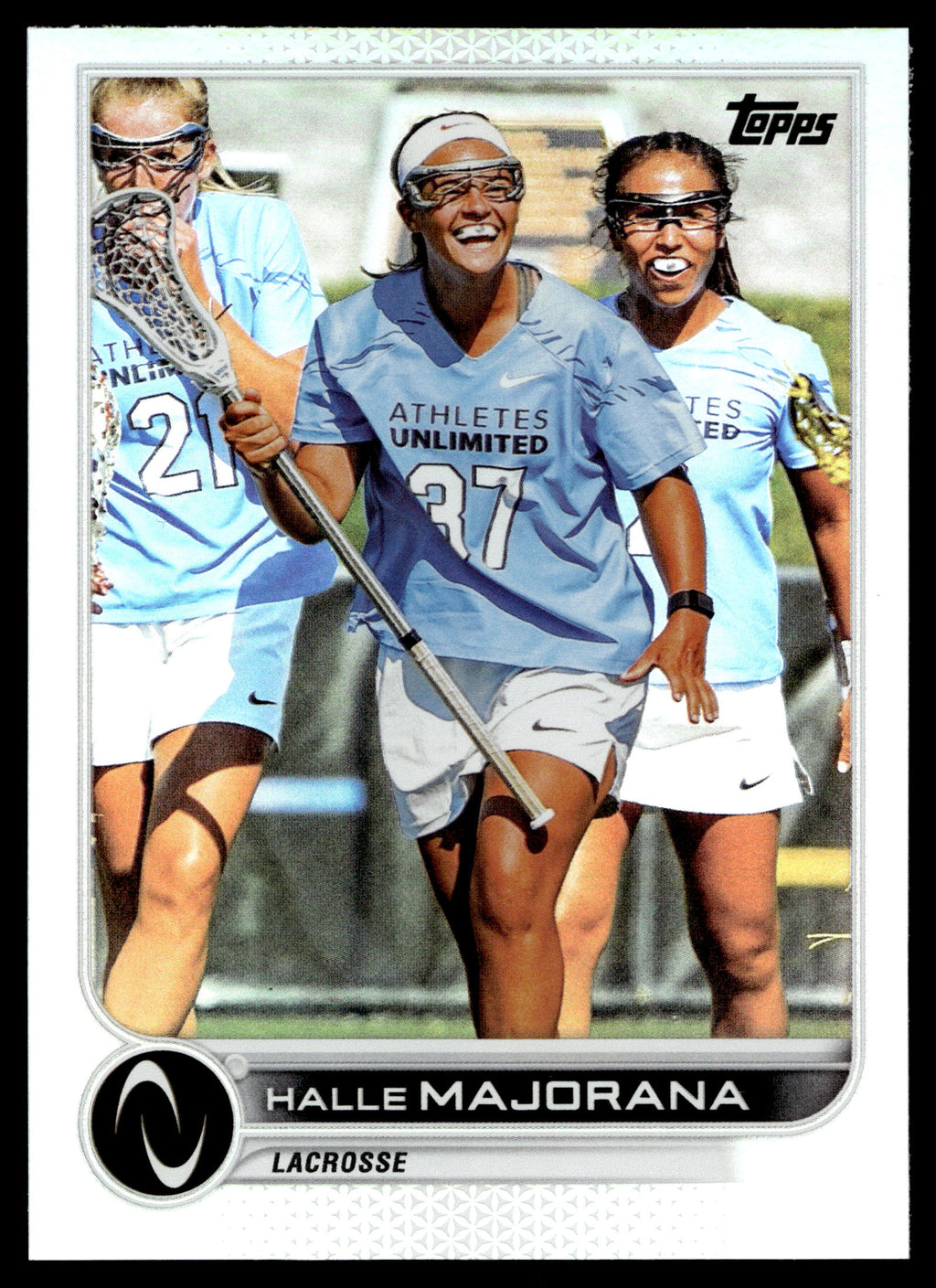 Halle Majorana 2022 Topps Athletes Unlimited Rainbow Foil #49