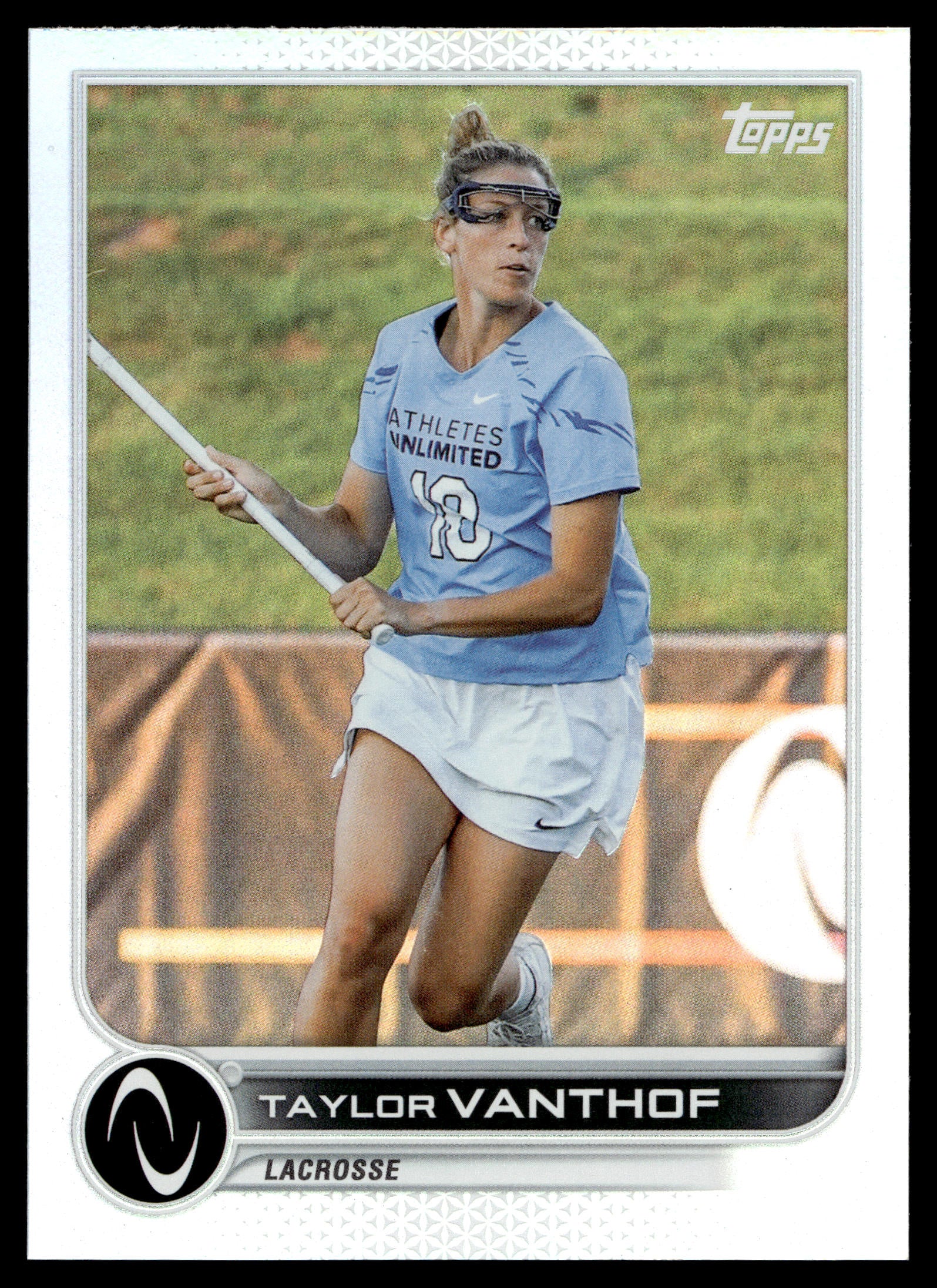 Taylor Vanthof 2022 Topps Athletes Unlimited Rainbow Foil #153