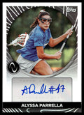 Alyssa Parrella 2022 Topps Athletes Unlimited Auto Rainbow Foilboard #AUA-AP