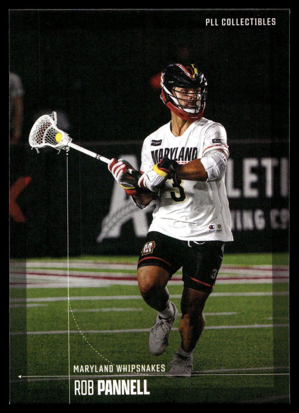 Rob Pannell 2026 PLL Fieldside II Maryland Whipsnakes Matte Finish #21