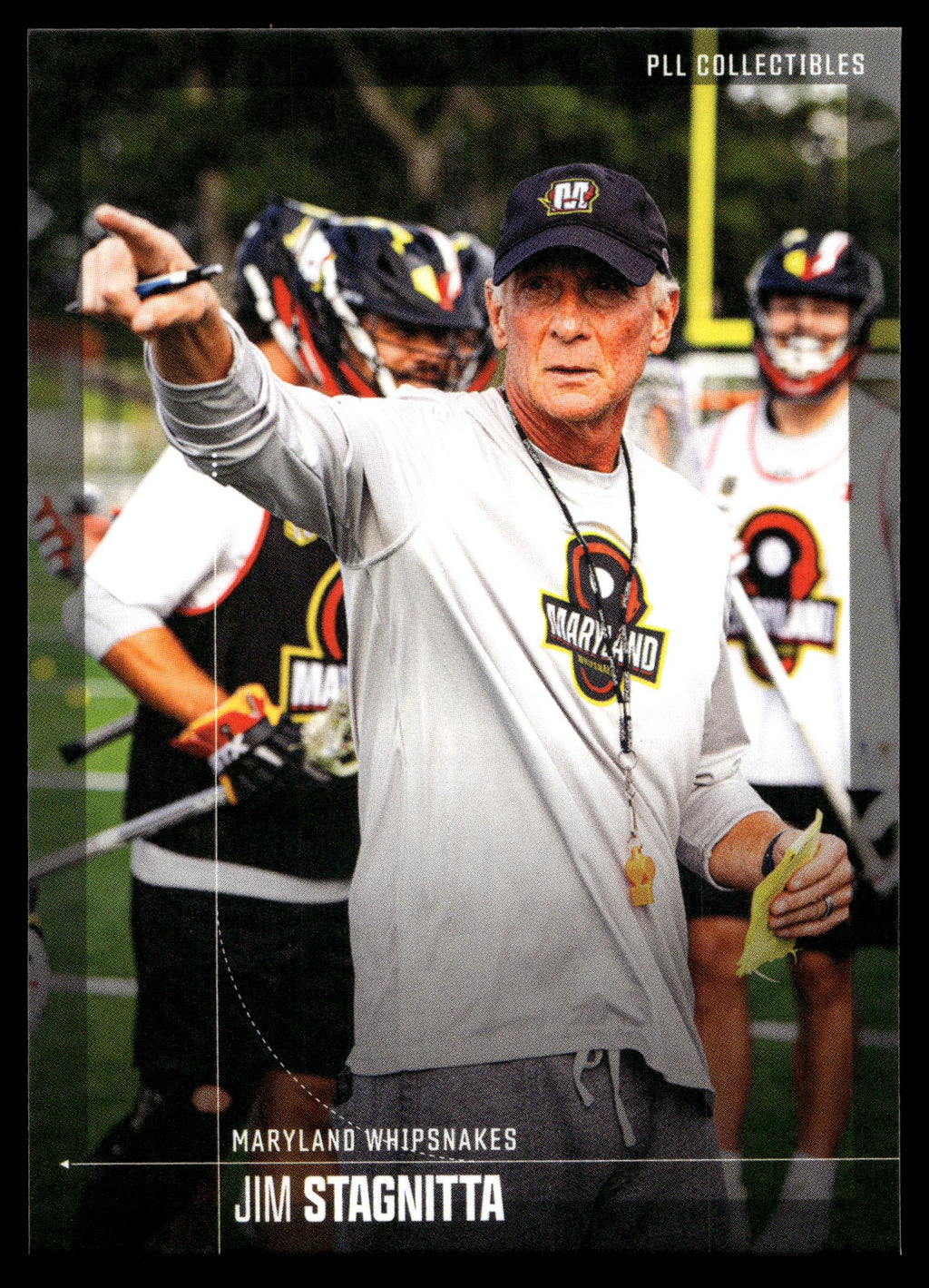 Jim Stagnitta 2026 PLL Fieldside II Maryland Whipsnakes Matte Finish #33