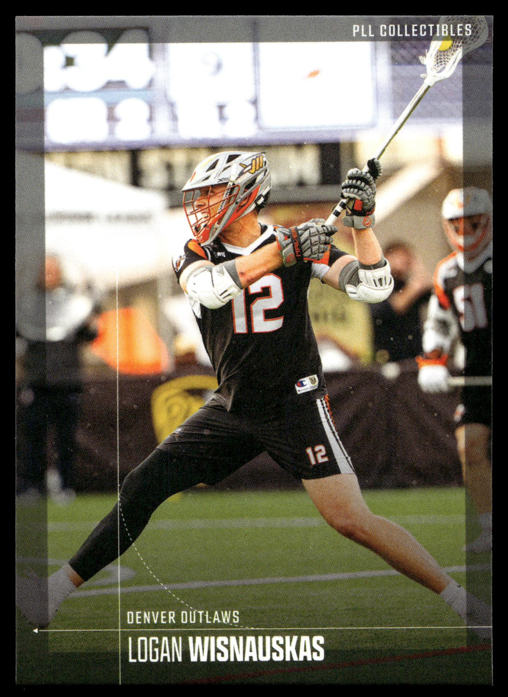 Logan Wisnauskas 2026 PLL Fieldside II Denver Outlaws Matte Finish #38