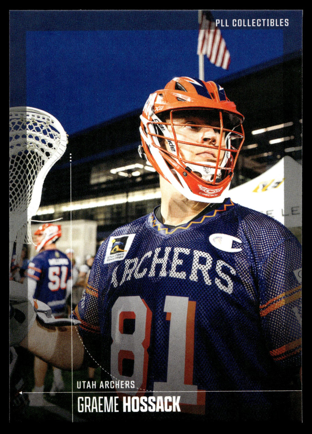 Graeme Hossack 2026 PLL Fieldside II Utah Archers Matte Finish #56
