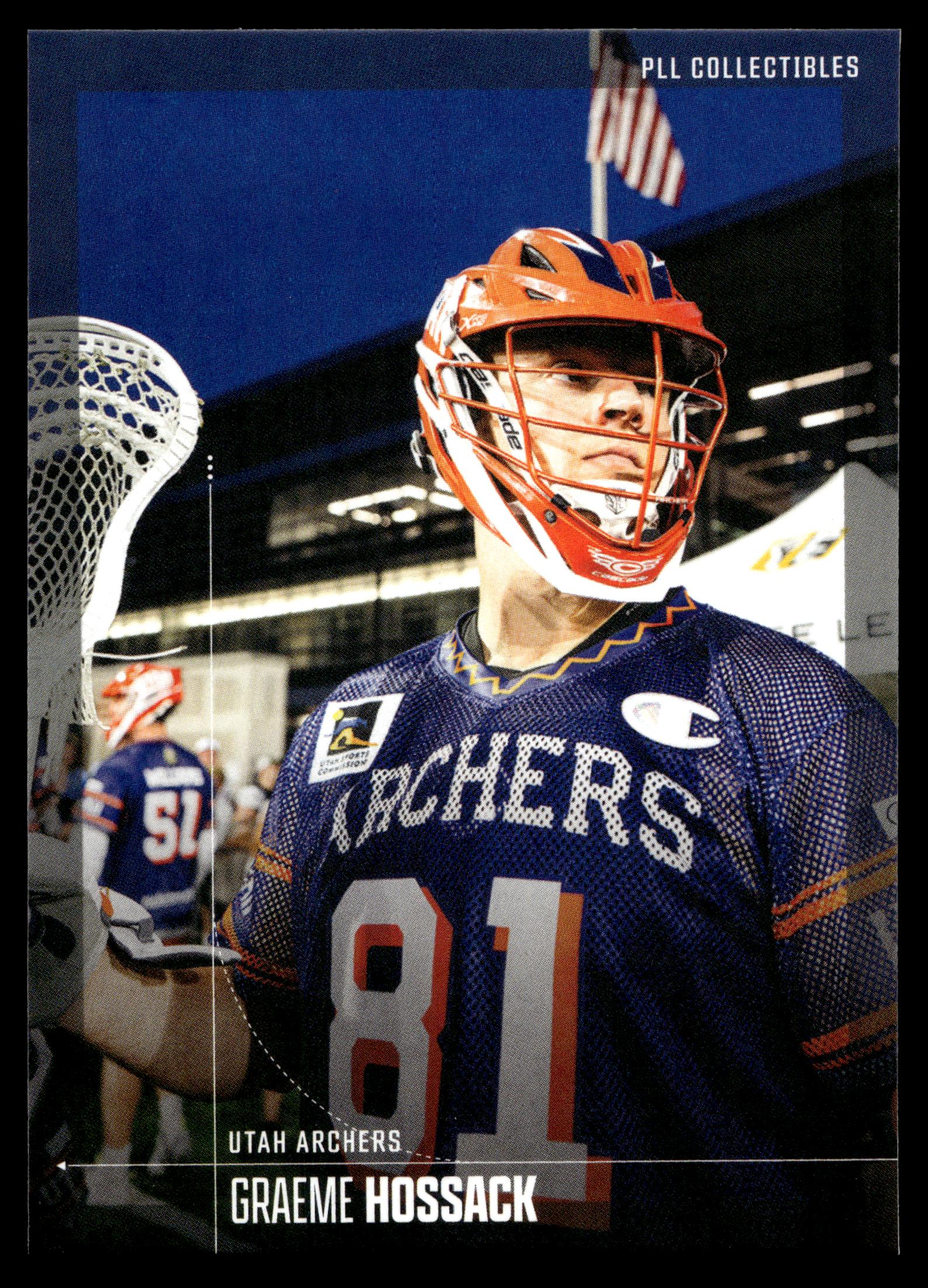 Graeme Hossack 2026 PLL Fieldside II Utah Archers Matte Finish #56