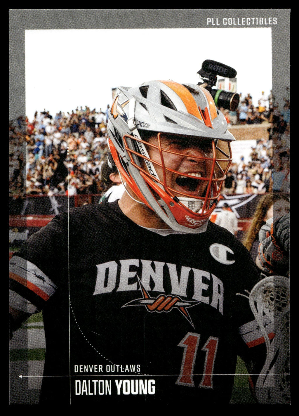 Dalton Young 2026 PLL Fieldside II Denver Outlaws Matte Finish #74