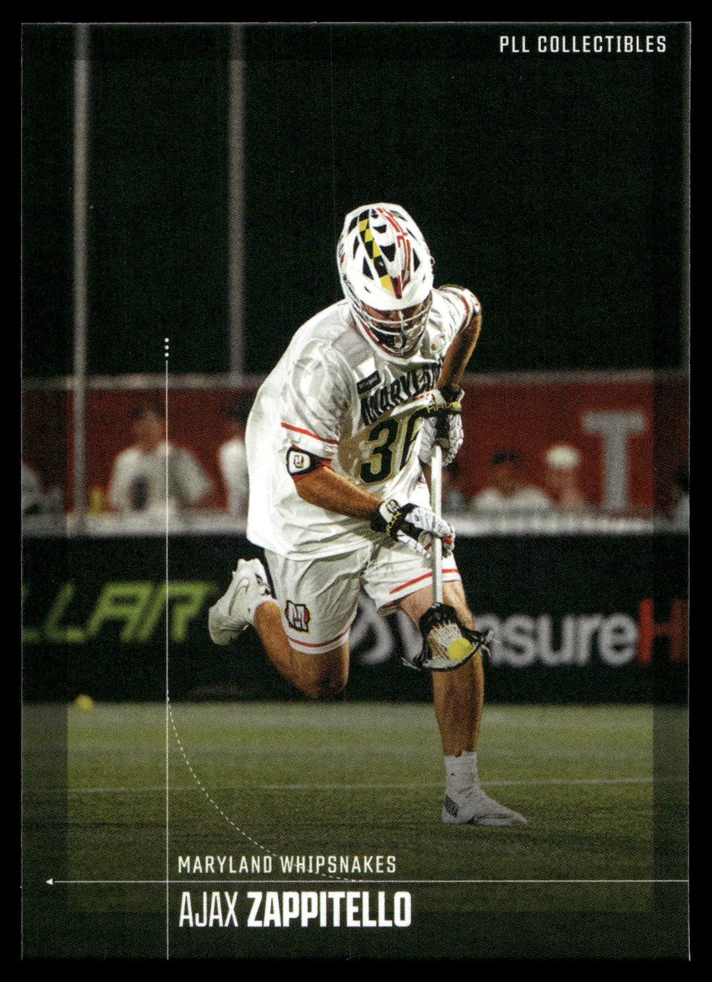 Ajax Zappitello 2026 PLL Fieldside II Maryland Whipsnakes Matte Finish #75