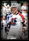 Matt Campbell 2026 PLL Fieldside II Boston Cannons Matte Finish #93