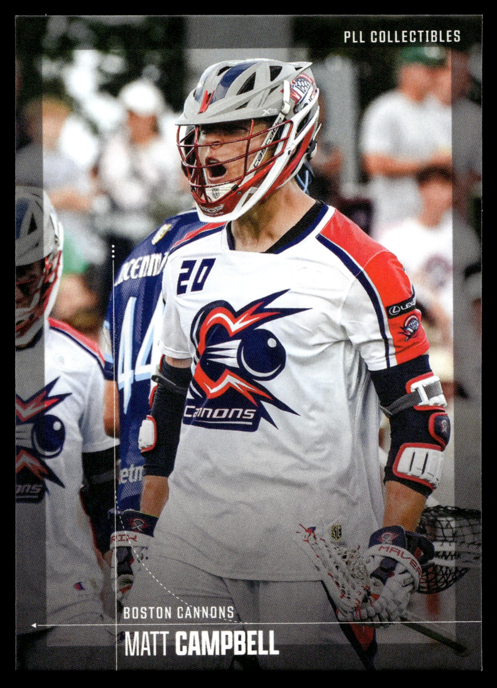 Matt Campbell 2026 PLL Fieldside II Boston Cannons Matte Finish #93