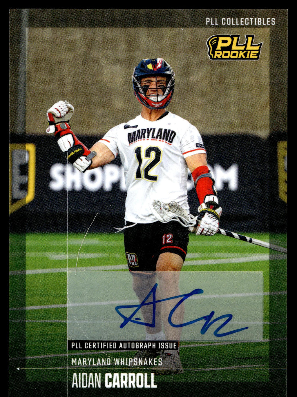 Aidan Carroll 2026 PLL Fieldside II Maryland Whipsnakes Base Auto #08