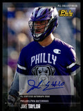 Jake Taylor 2026 PLL Fieldside II Philadelphia Waterdogs Base Auto #34